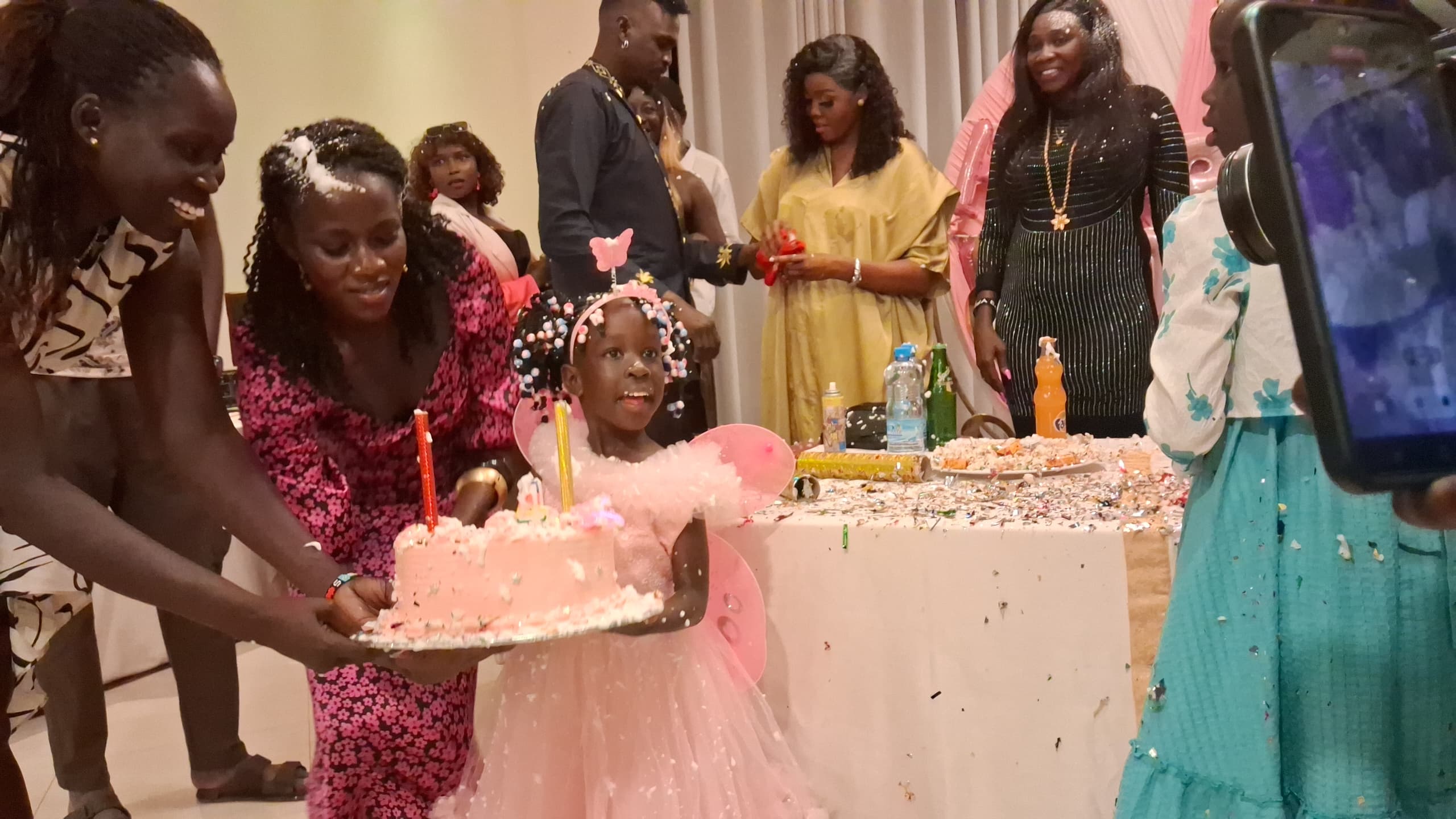 MARY BOYOI CELEBRATES DAUGHTERS BIRTHDAY IN COLORFUL EVENT