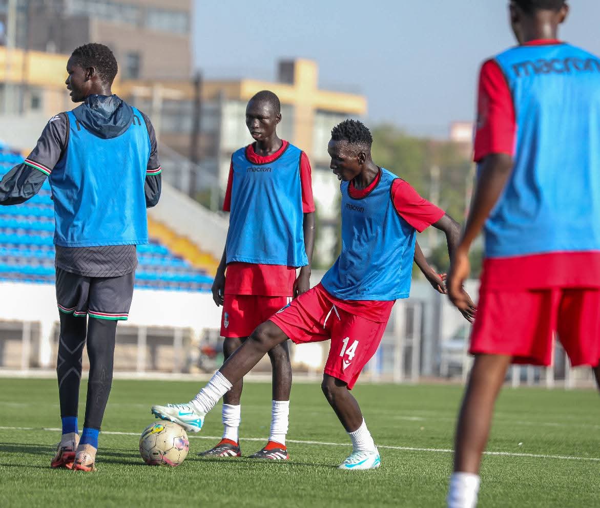SOUTH SUDAN U-17 KICK OFF TRAINING AFTER MRI TEST