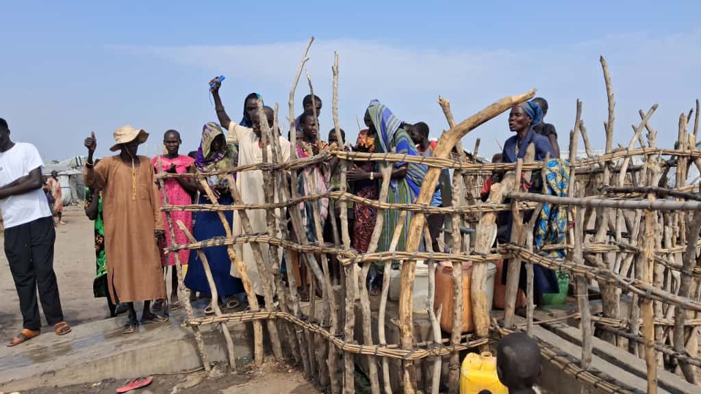 PEACE AND CLEAN WATER ACCESS STRENGTHENED BY TEARFUND IN RUBKONA